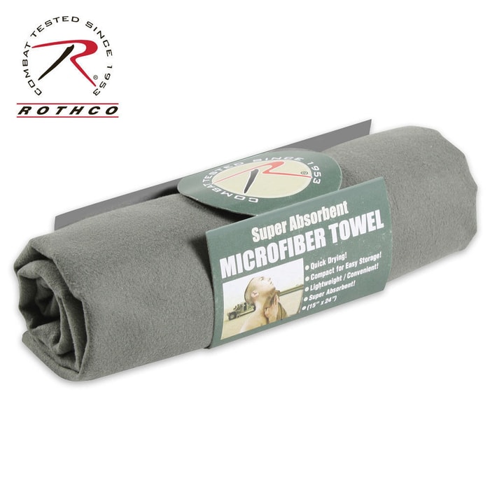 Micro Fiber Hand Towel 15  x 24 Towel Coyote