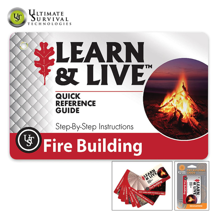 UST Learn And Live Cards Fire Building