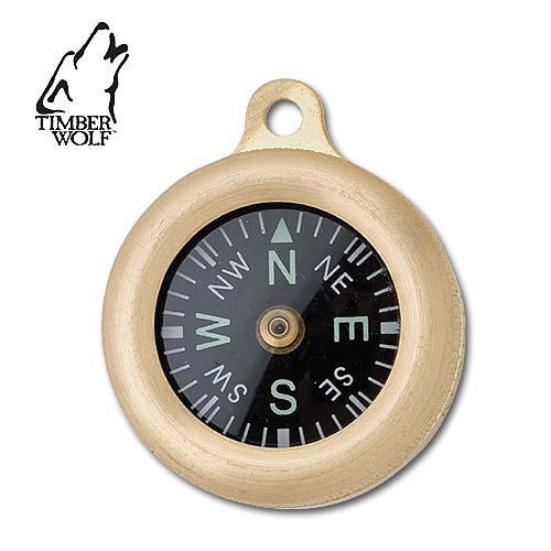 Timber Wolf Pocket Compass