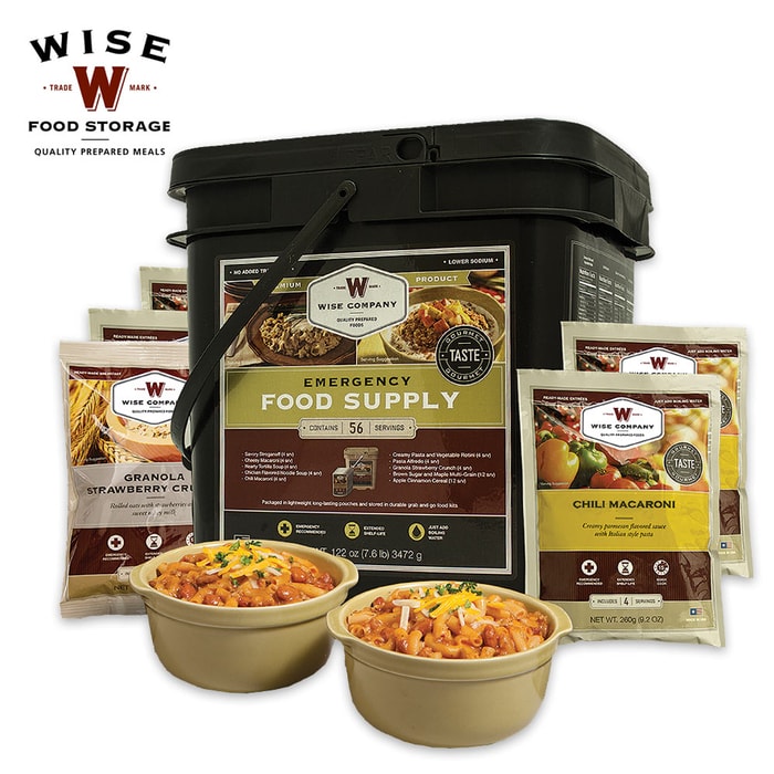 Wise Breakfast/ Entree Grab & Go Food Kit Servings 56