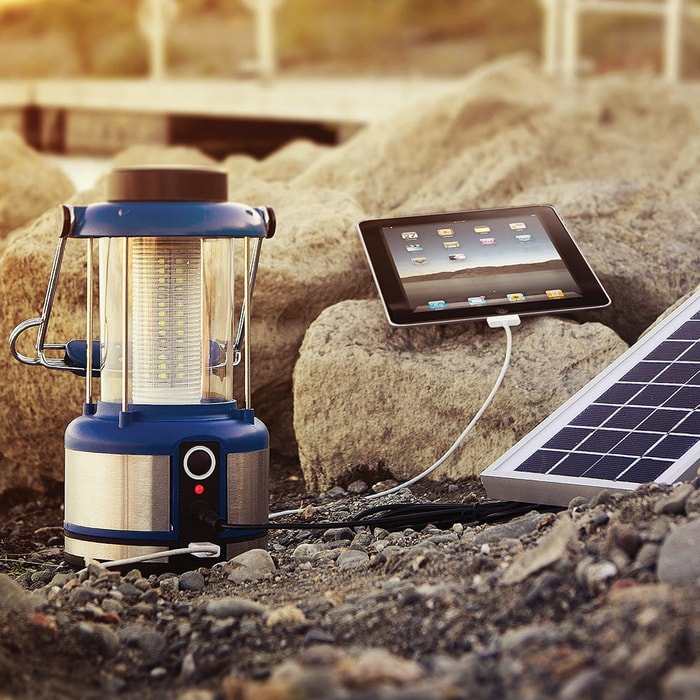 Wagan Tech Solar-Powered Classic LED Lantern