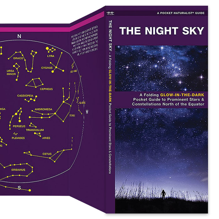 The Night Sky Folding Glow In The Dark Guide
