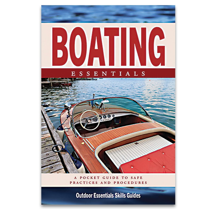 Boating Essentials Waterproof Field Guide - Compact Folding Format, Portable Detailed Information, Lightweight And Durable