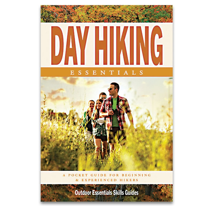 Day Hiking Essentials Waterproof Field Guide - Compact Folding Format, Portable Detailed Information, Lightweight And Durable