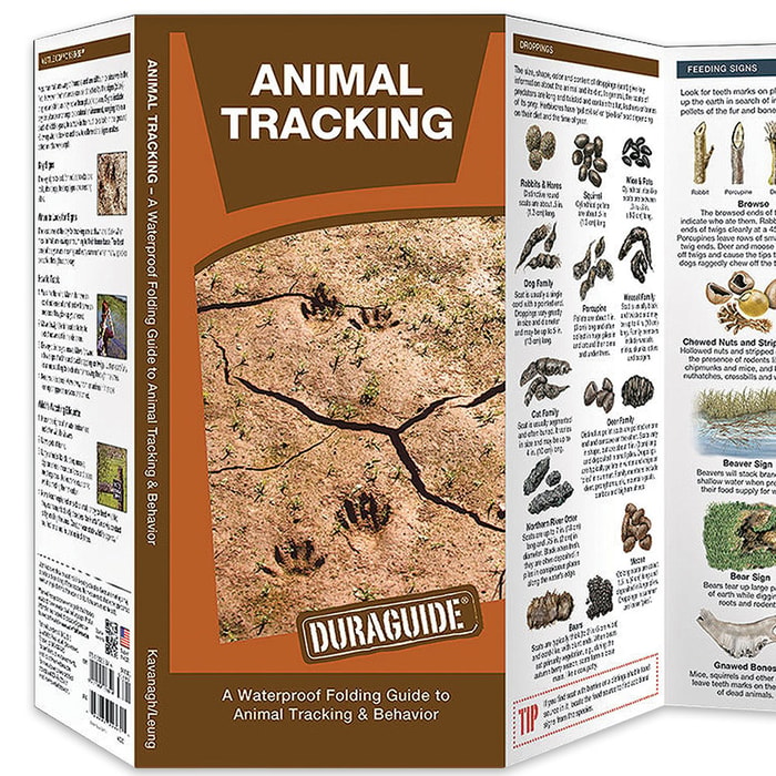 Animal Tracking Folding Waterproof Guide