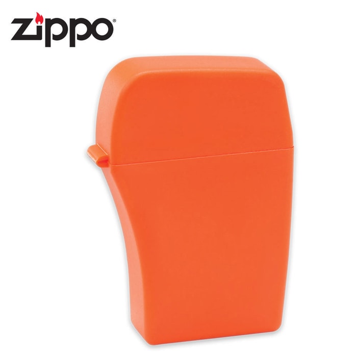 Zippo Plastic Emergency Fire Starter Orange
