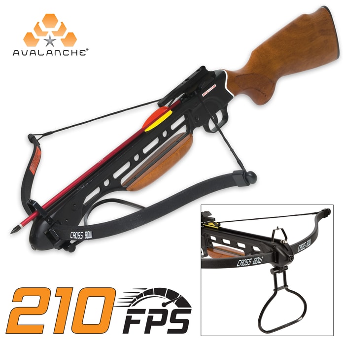 Avalanche® Trail Blazer Crossbow Wooden Stock 150-lb