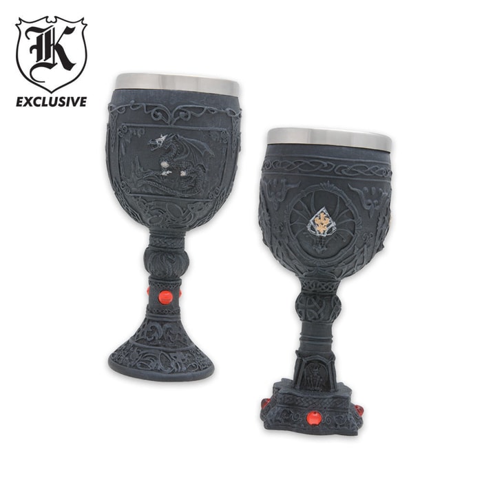 Dragon Small Goblets Set of 2