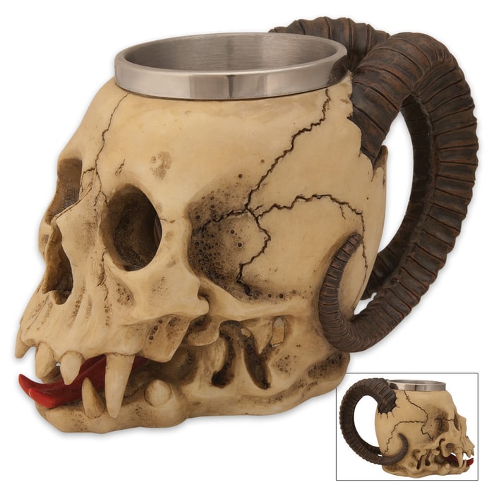 Custom Skull Mug