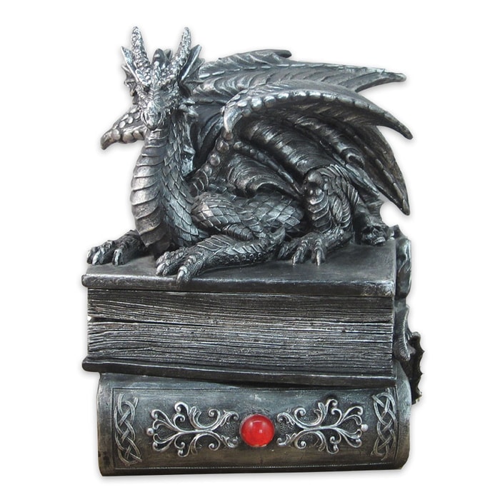 Guardian Of Bibliophiles Dragon Stash Box