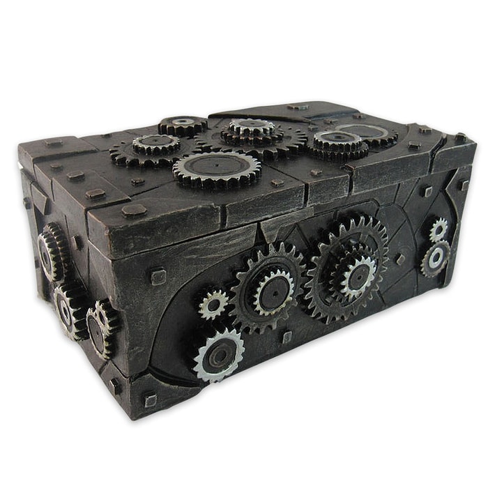 "Clockwork" Steampunk-Style Trinket / Jewelry Box