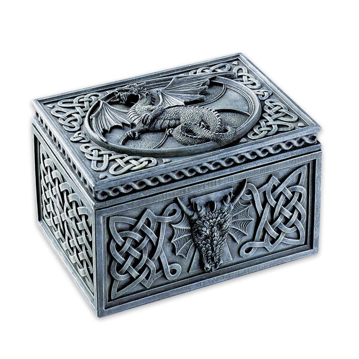 Dragon Celtic Treasure Box
