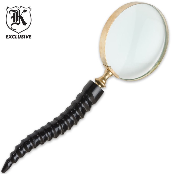 Magnify Glass With Buffalo Horn Handle