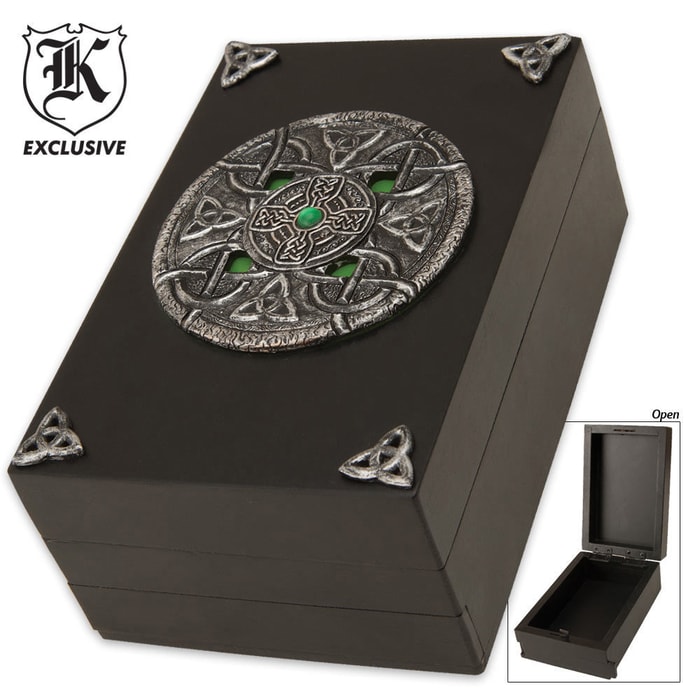 Celtic Wooden Trinket Box