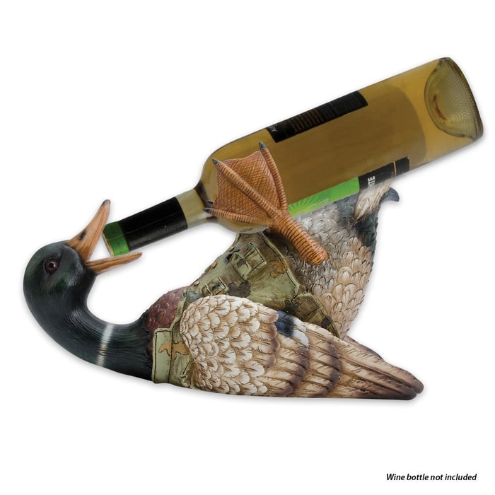 Duck Wine Bottle Holder