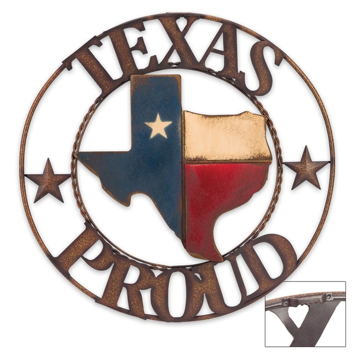 Texas Proud Plaque