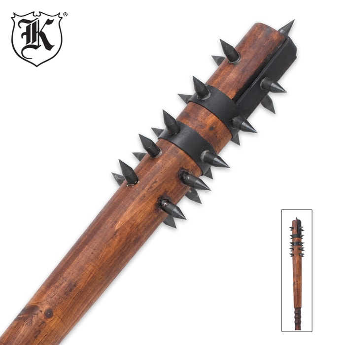 Brass knuckles? Check. Weird blades? Check. Spikes? Check. Zombies