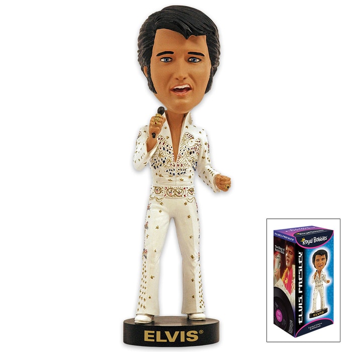 Eagle Suit Elvis Bobble-Head