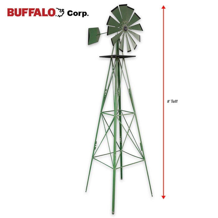 Decorative Country Windmill - 8 FT