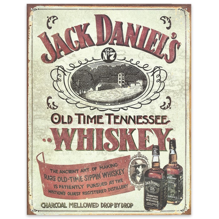 Jack Daniel's Sippin' Tin Sign