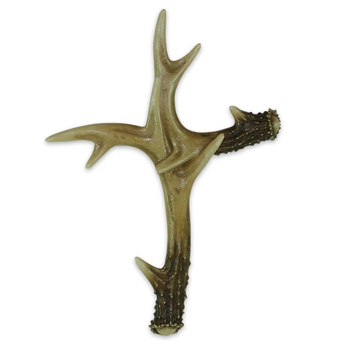 Antler Cross - Realistic Wall Decoration