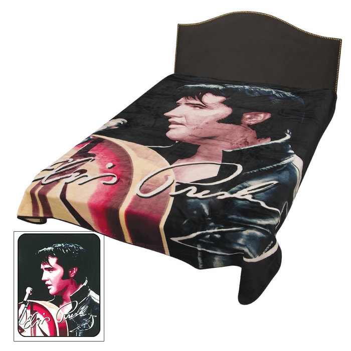 Elvis ’68 Special Faux Fur Blanket - Queen Size
