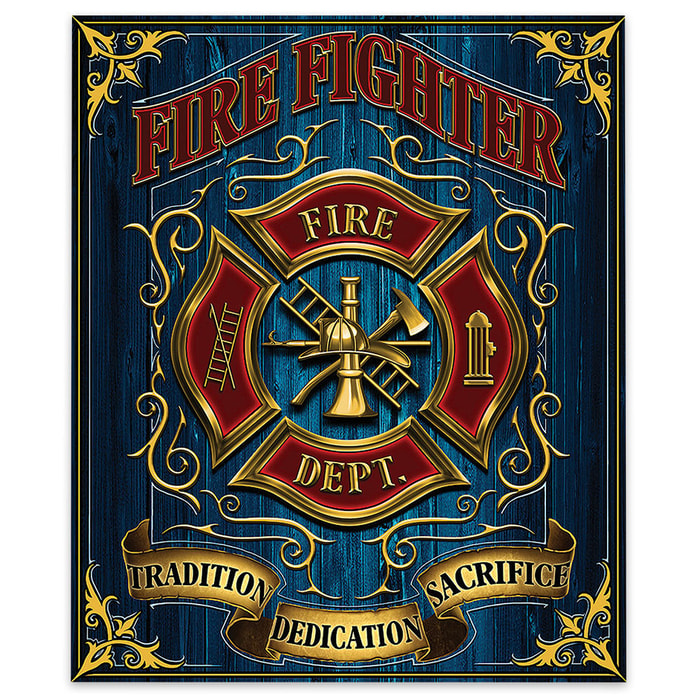Firefighter Fleece Blanket - 50x60