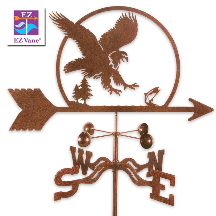 Weather Vane Eagle With Garden Stake