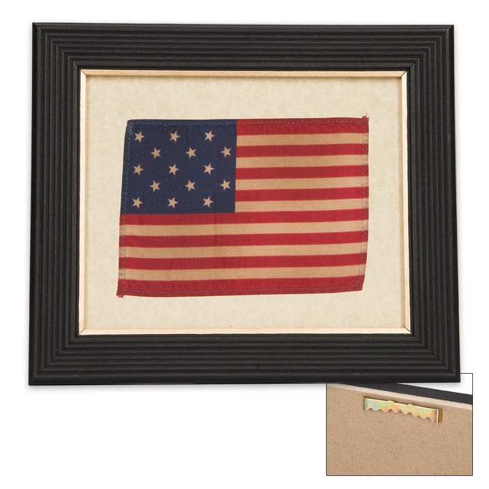 Old Glory Framed Picture