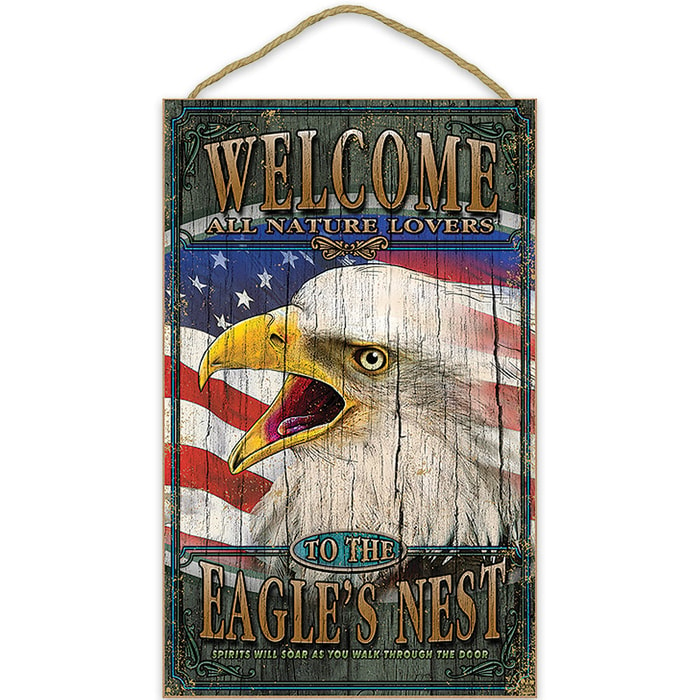 Eagles Nest Welcome Sign