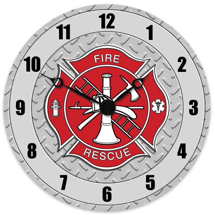 Fire Department Clock