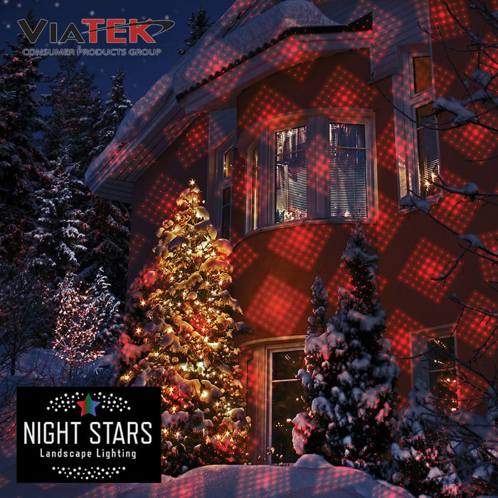 Night Stars Red And Green Laser - 6 Pattern Tip