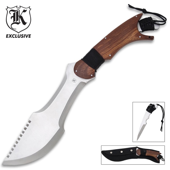 Paratrax Bowie Knife With Removable Dagger