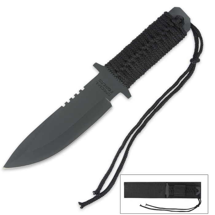 Special Forces Assault Knife With Sheath