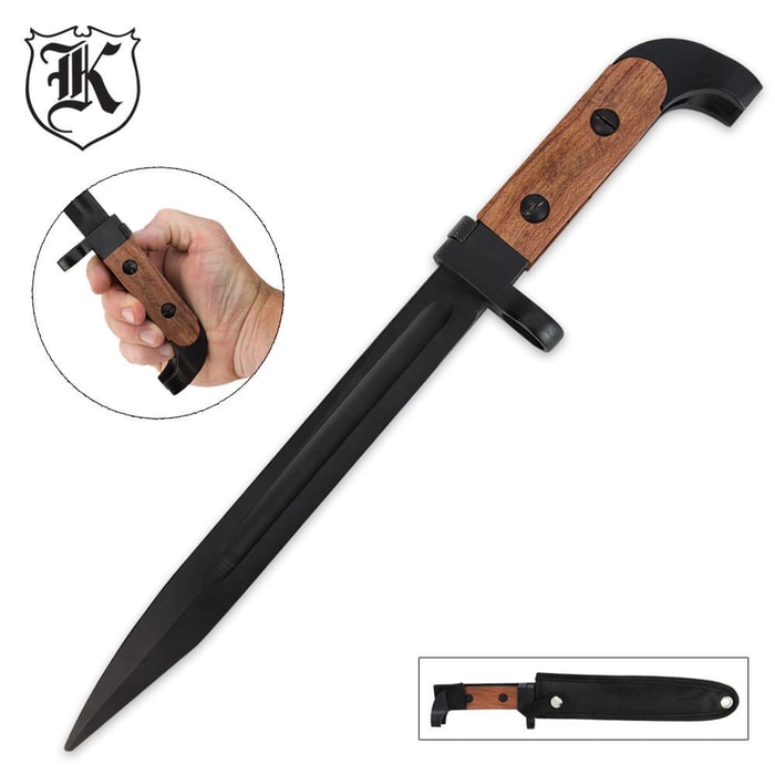 Bulgarian Style Bayonet Knife with Sheath