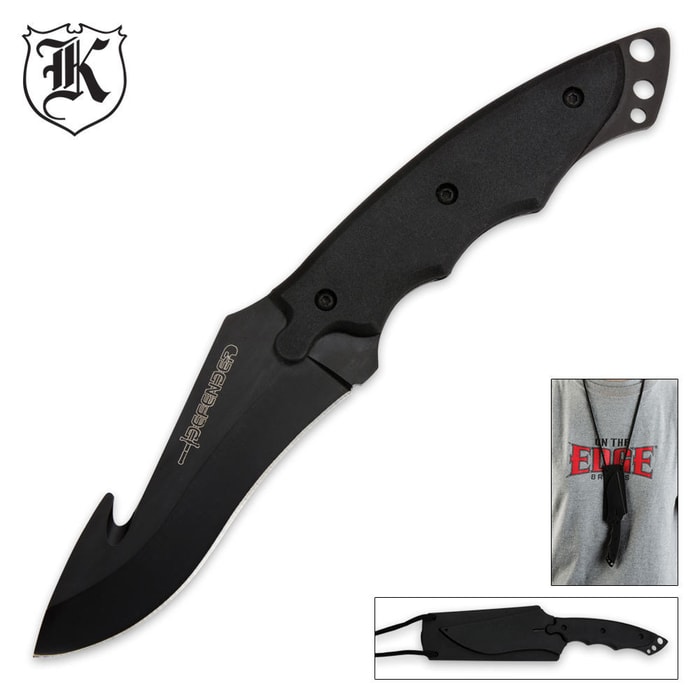 Full Tang Tactical Neck Knife With Sheath