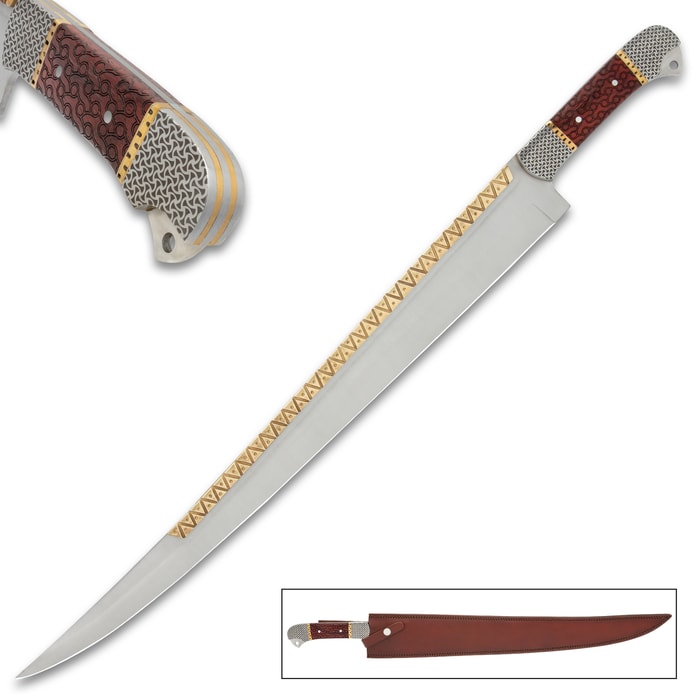 Full image of the Khyber Bowie Knife.