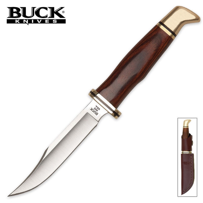 Buck Woodsman Fixed Blade Knife
