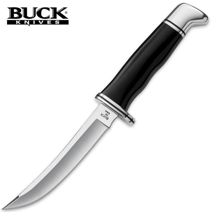 Buck Black Phenolic Personal Fixed Blade Knife