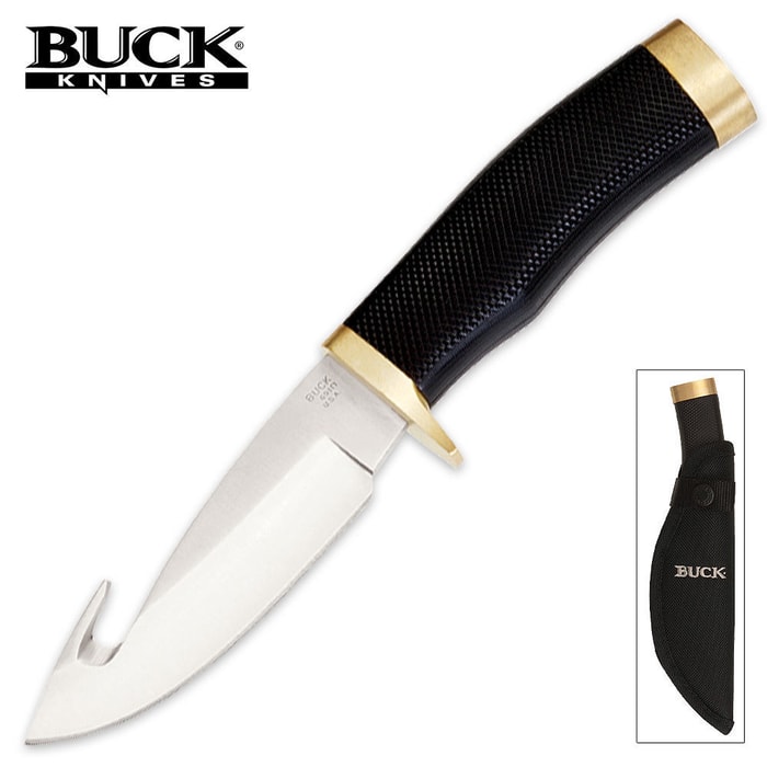 Buck Black Zipper Bowie Knife