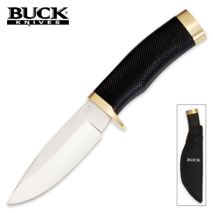 Buck Black Vanguard Bowie Knife