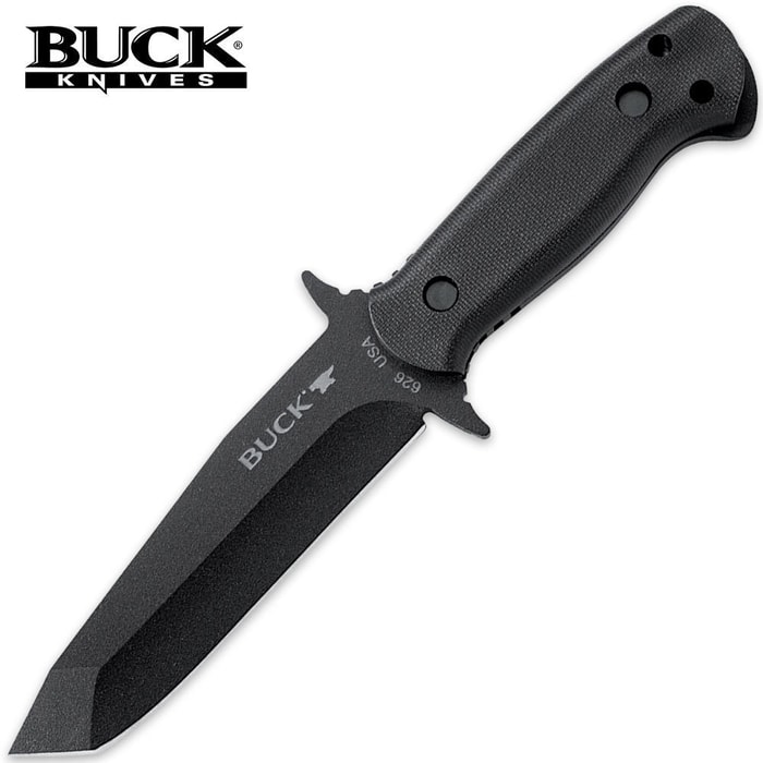 Buck Intrepid XL Reaper Black Fixed Blade Knife