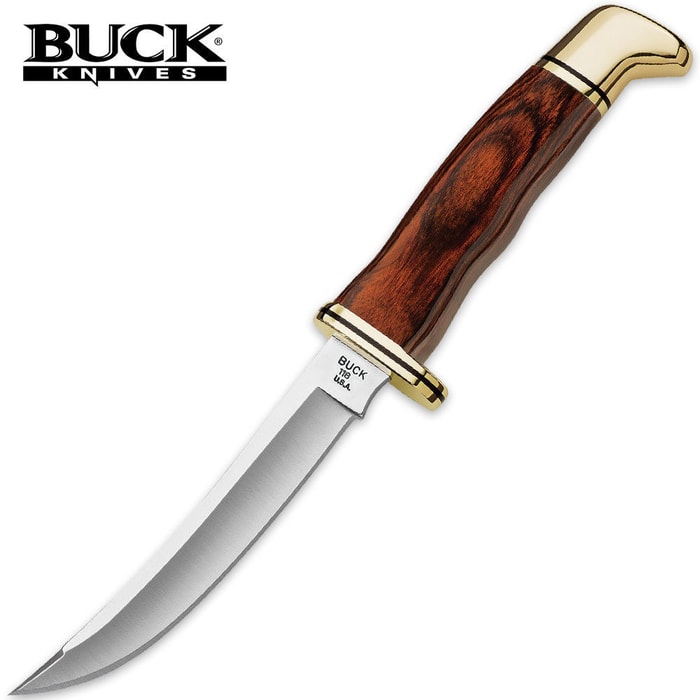 Buck Personal Cocobola Dymondwood Fixed Blade Knife