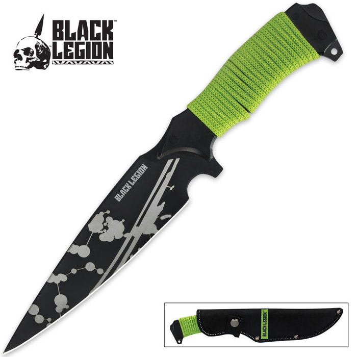 Black Legion Undead Spear Point Knife
