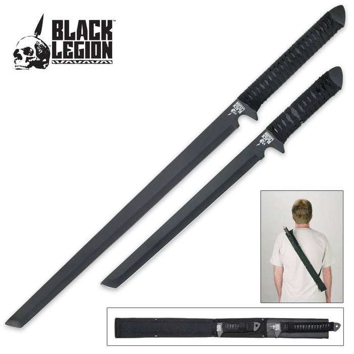 Black Legion Viper Twin Two Piece Sword Set
