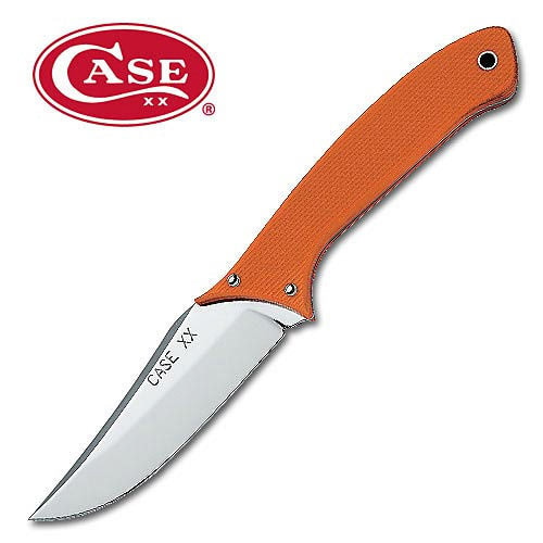 Case Orange G10 Clip Hunter Knife