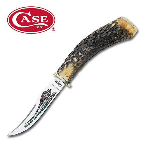 Case Genuine Stag Pheasant Hunter Knife
