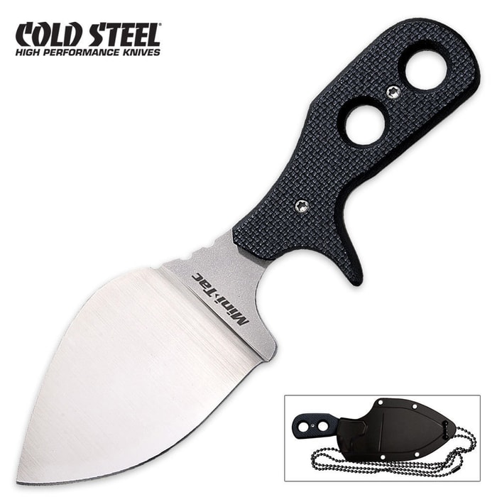 Cold Steel 49HB Mini Tac Beaver Tail Knife