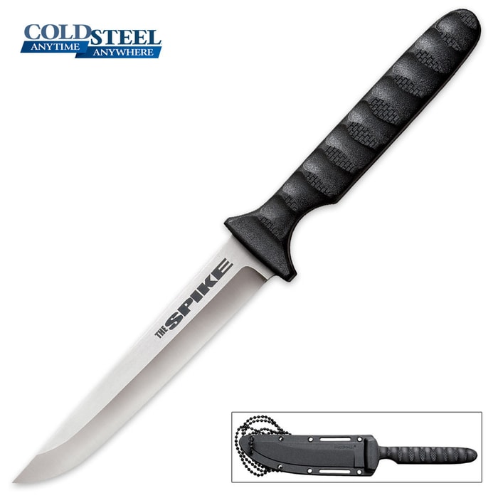 Cold Steel Drop Point Spike Neck Knife 