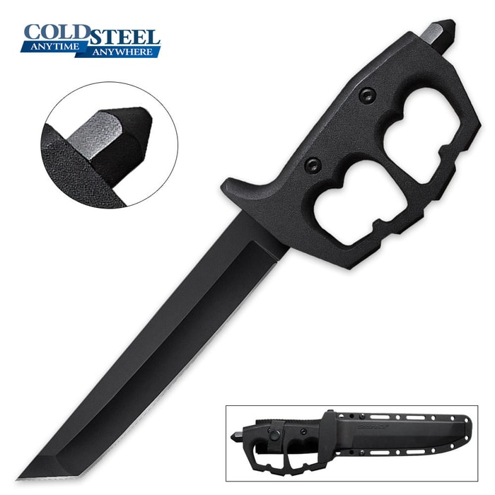 Cold Steel Chaos Tanto Knife with Sheath 
